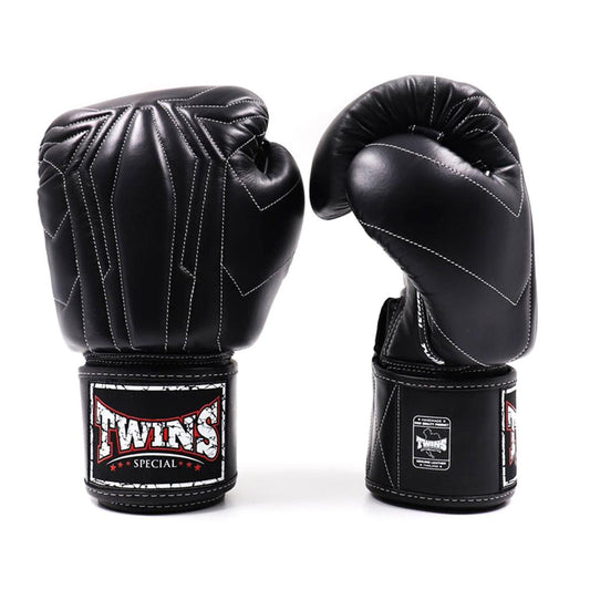 Muay Thai Boxing Gloves - Jet Black