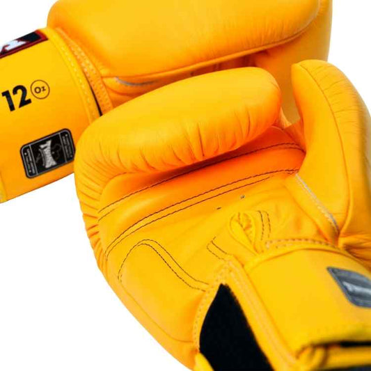 Muay Thai Training Boxing Gloves - Yellow
