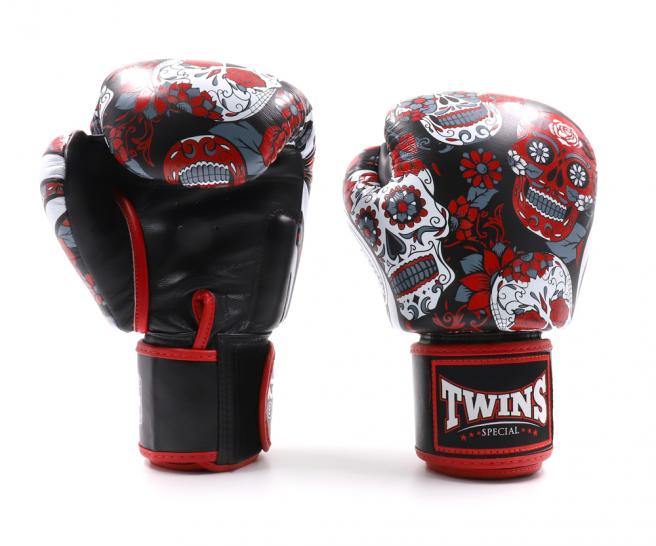 Boxing Gloves Special FBGV-53 Red Fancy Muay Thai Style
