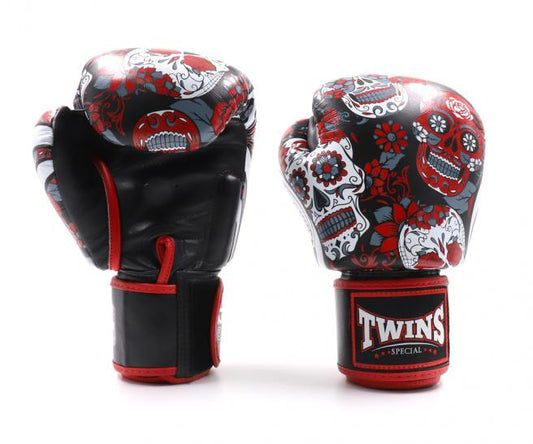 Boxing Gloves Special FBGV-53 Red Fancy Muay Thai Style