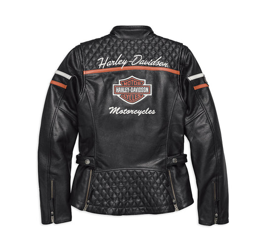 Women's Harley Davidson Miss Enthusiast CE-Certified Leather Jacket