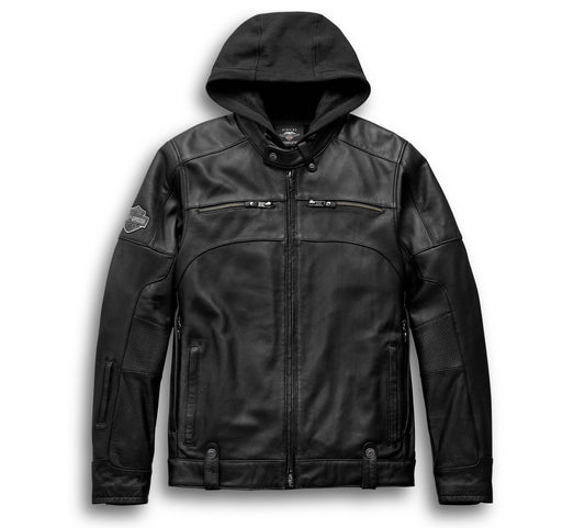 Men's Swingarm 3-in-1 Harley Davidson Leather Jacket