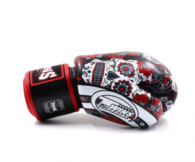 Boxing Gloves Special FBGV-53 Red Fancy Muay Thai Style
