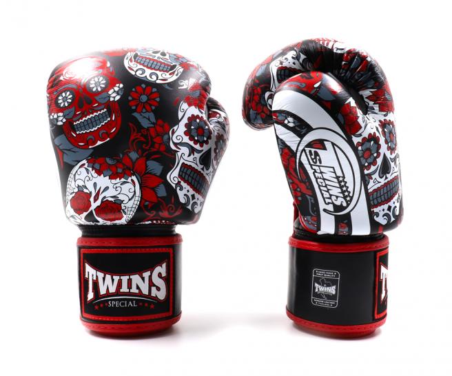 Boxing Gloves Special FBGV-53 Red Fancy Muay Thai Style