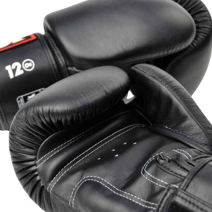 Black Best Seller | Thai Leather Sparring Training Gloves