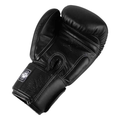 Black Best Seller | Thai Leather Sparring Training Gloves