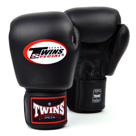 Black Best Seller | Thai Leather Sparring Training Gloves