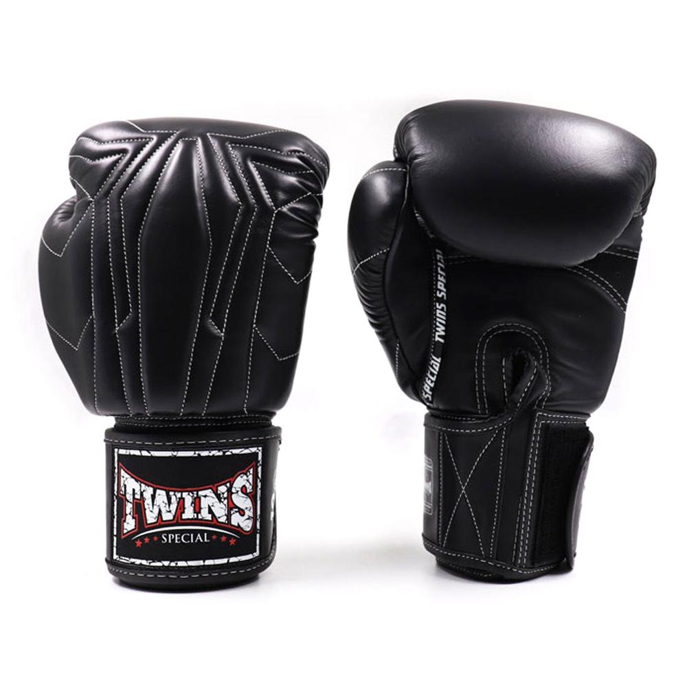 Muay Thai Boxing Gloves - Jet Black