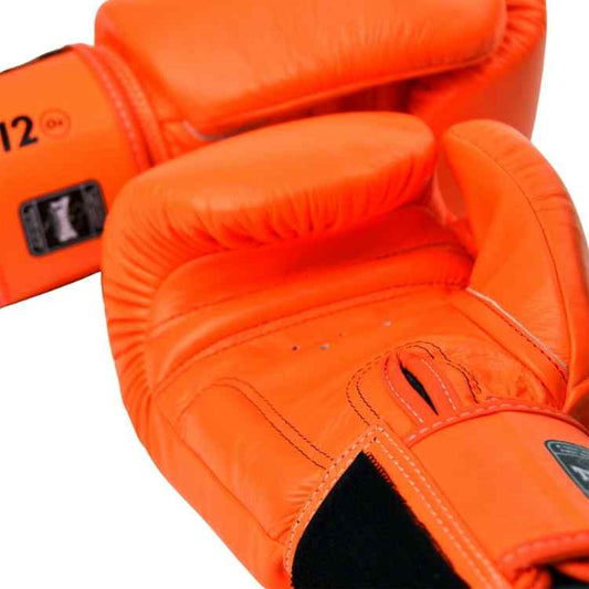 Muay Thai Orange Training Boxing Gloves
