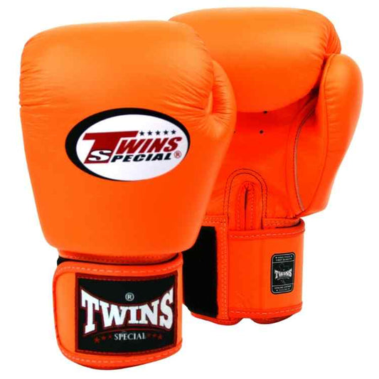 Muay Thai Orange Training Boxing Gloves