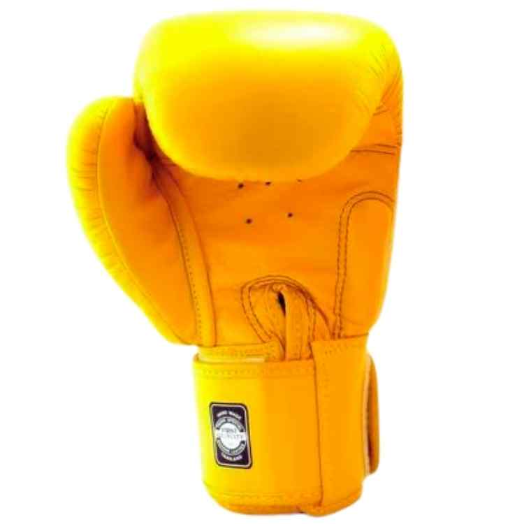 Muay Thai Training Boxing Gloves - Yellow