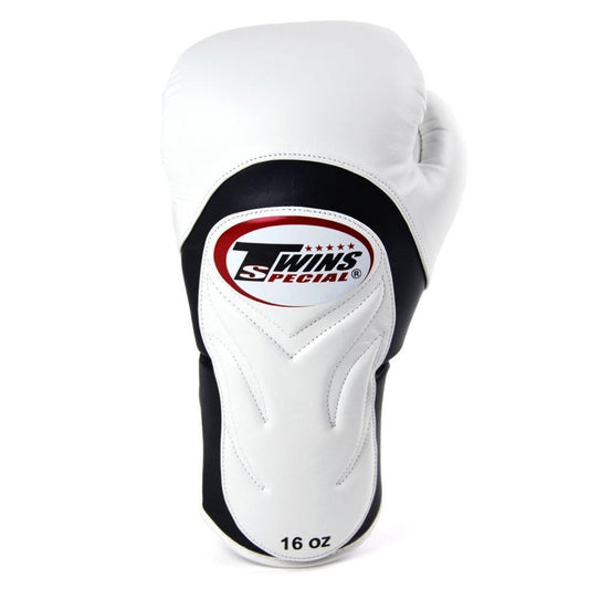 Pro  Muay Thai Deluxe Sparring Gloves - White