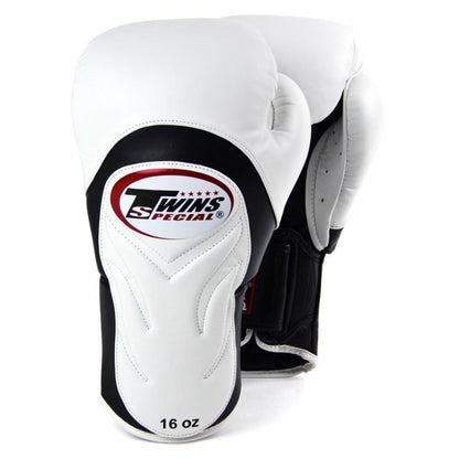 Pro  Muay Thai Deluxe Sparring Gloves - White