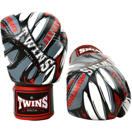 Muay Thai Demon Boxing Gloves Black
