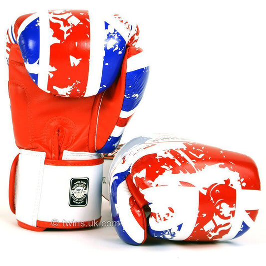 Red Muay Thai UK Flag Boxing Glove