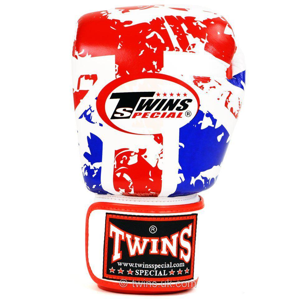 Red Muay Thai UK Flag Boxing Glove